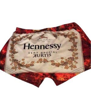 Henny Booty Hugging Fun Shorts Stretch Sexy Fun Dancer Beach Cute Brown  Beach